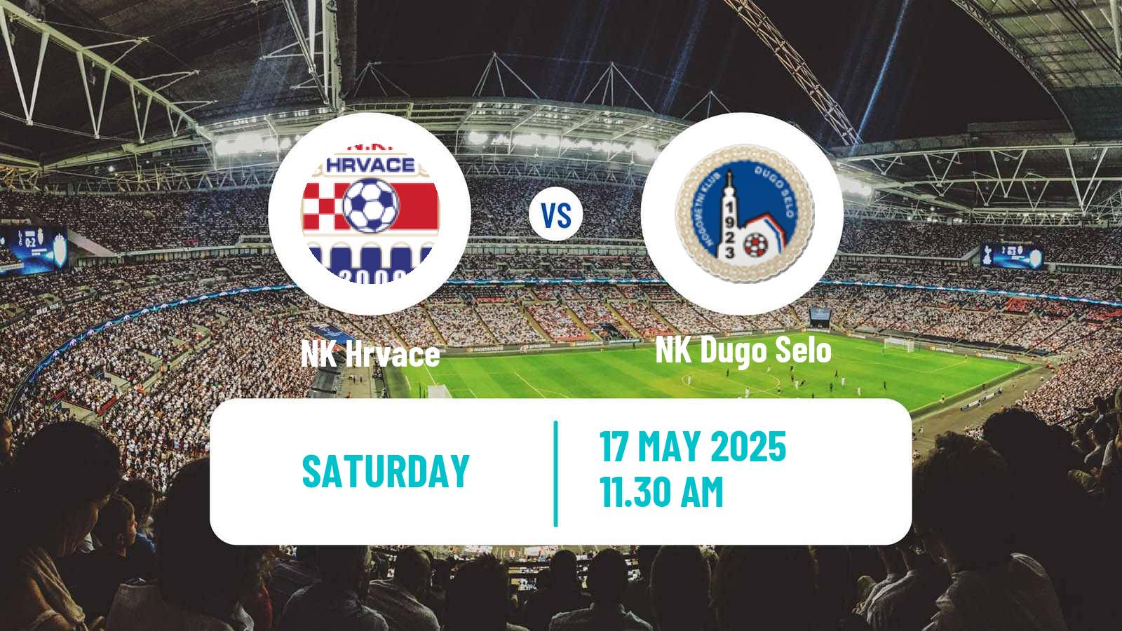 Soccer Croatian Druga NL Hrvace - Dugo Selo