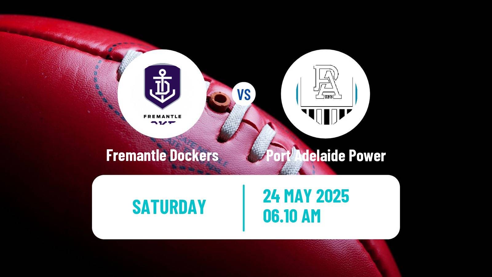 Aussie rules AFL Fremantle Dockers - Port Adelaide Power