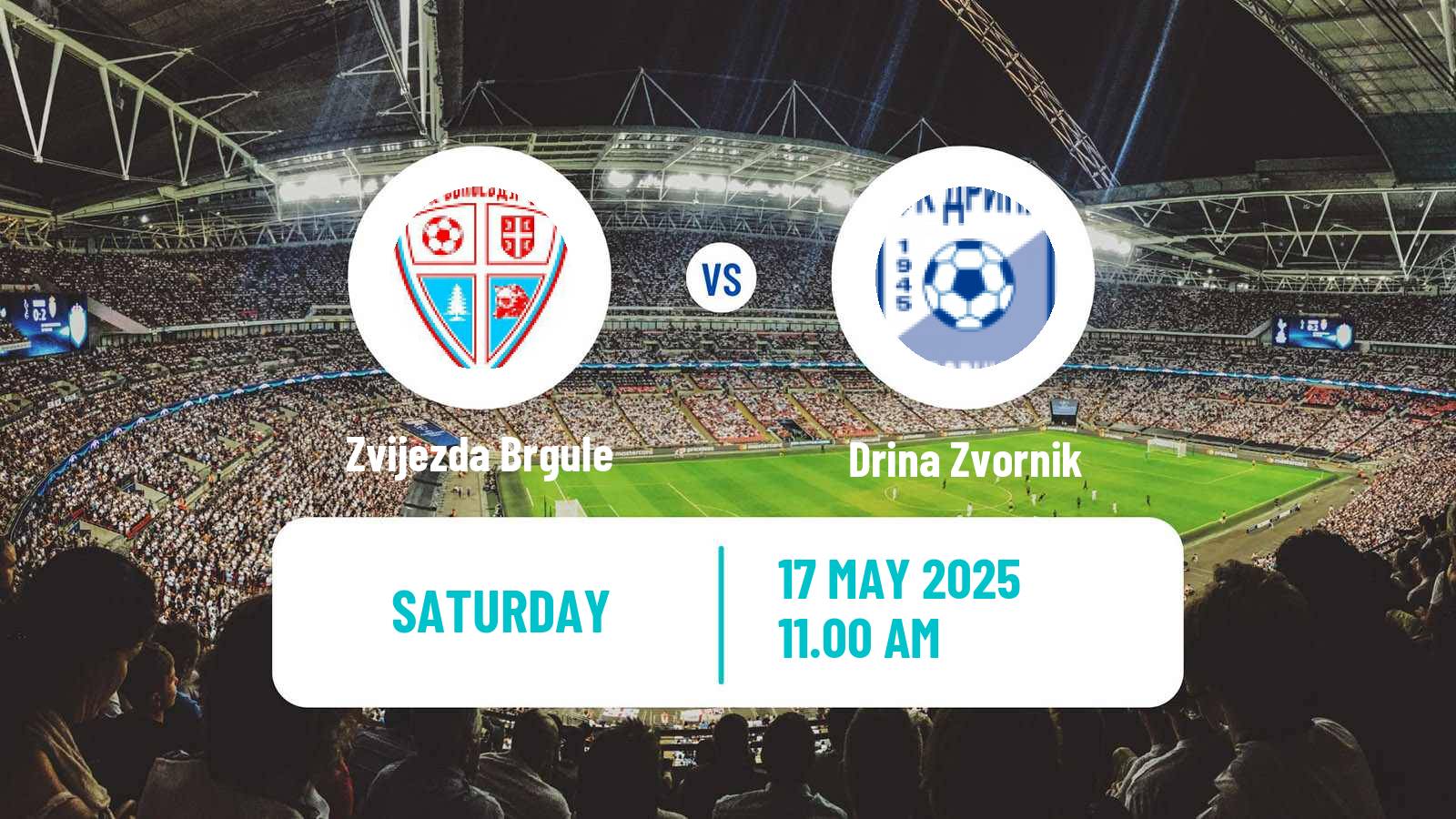 Soccer Bosnian Prva Liga RS Zvijezda Brgule - Drina Zvornik