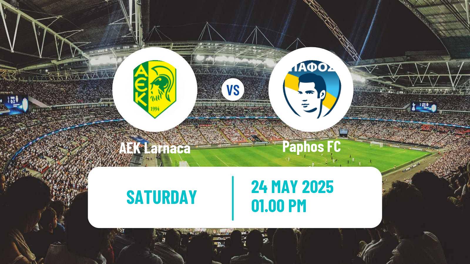 Soccer Cypriot Cup AEK Larnaca - Paphos