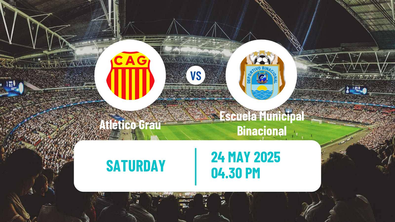 Soccer Peruvian Liga 1 Atlético Grau - Escuela Municipal Binacional