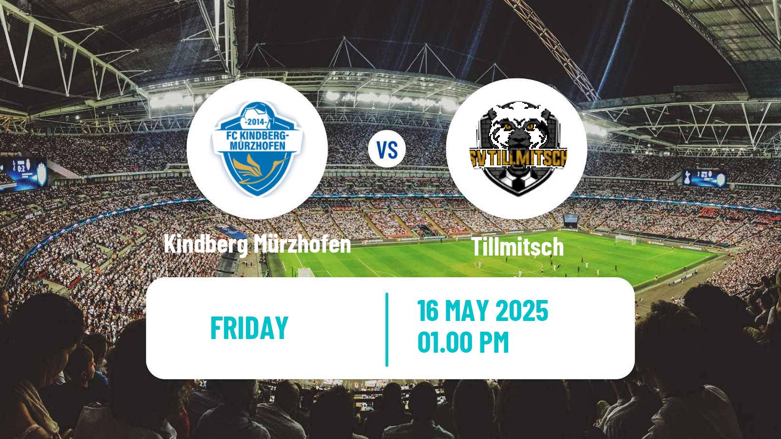 Soccer Austrian Landesliga Steiermark Kindberg Mürzhofen - Tillmitsch