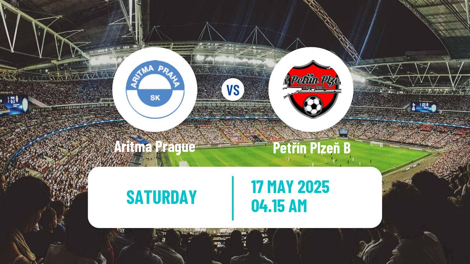Soccer Czech Division A Aritma Prague - Petřín Plzeň B