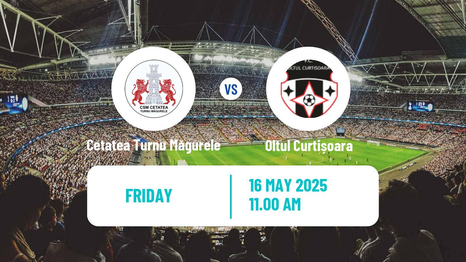 Soccer Romanian Liga 3 - Seria 4 Cetatea Turnu Măgurele - Oltul Curtișoara