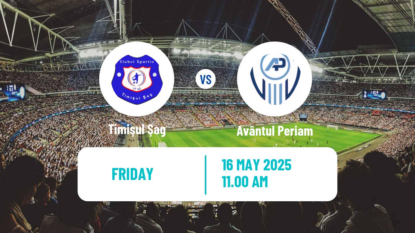 Soccer Romanian Liga 3 - Seria 9 Timişul Şag - Avântul Periam