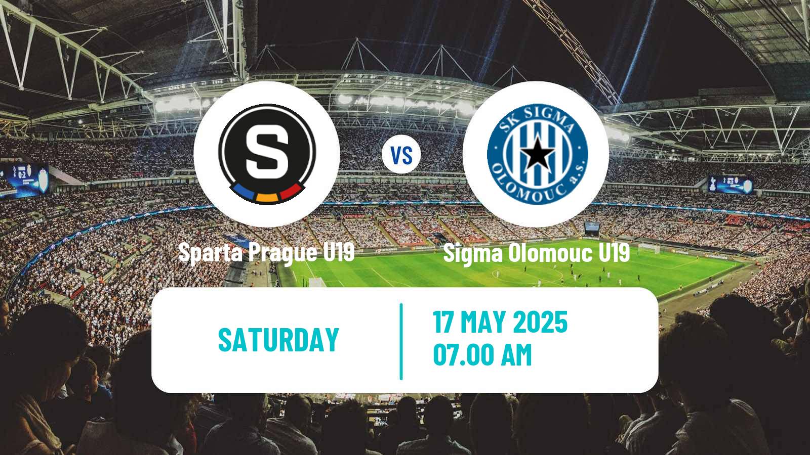 Soccer Czech U19 League Sparta Prague U19 - Sigma Olomouc U19