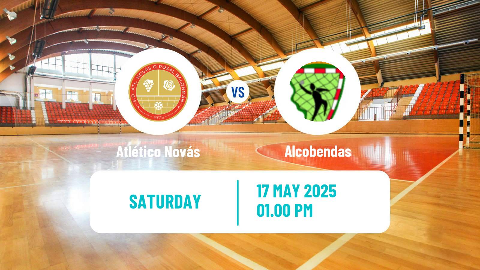 Handball Spanish Division de Honor Plata Handball Atlético Novás - Alcobendas