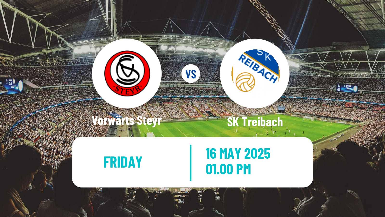 Soccer Austrian Regionalliga Central Vorwärts Steyr - Treibach