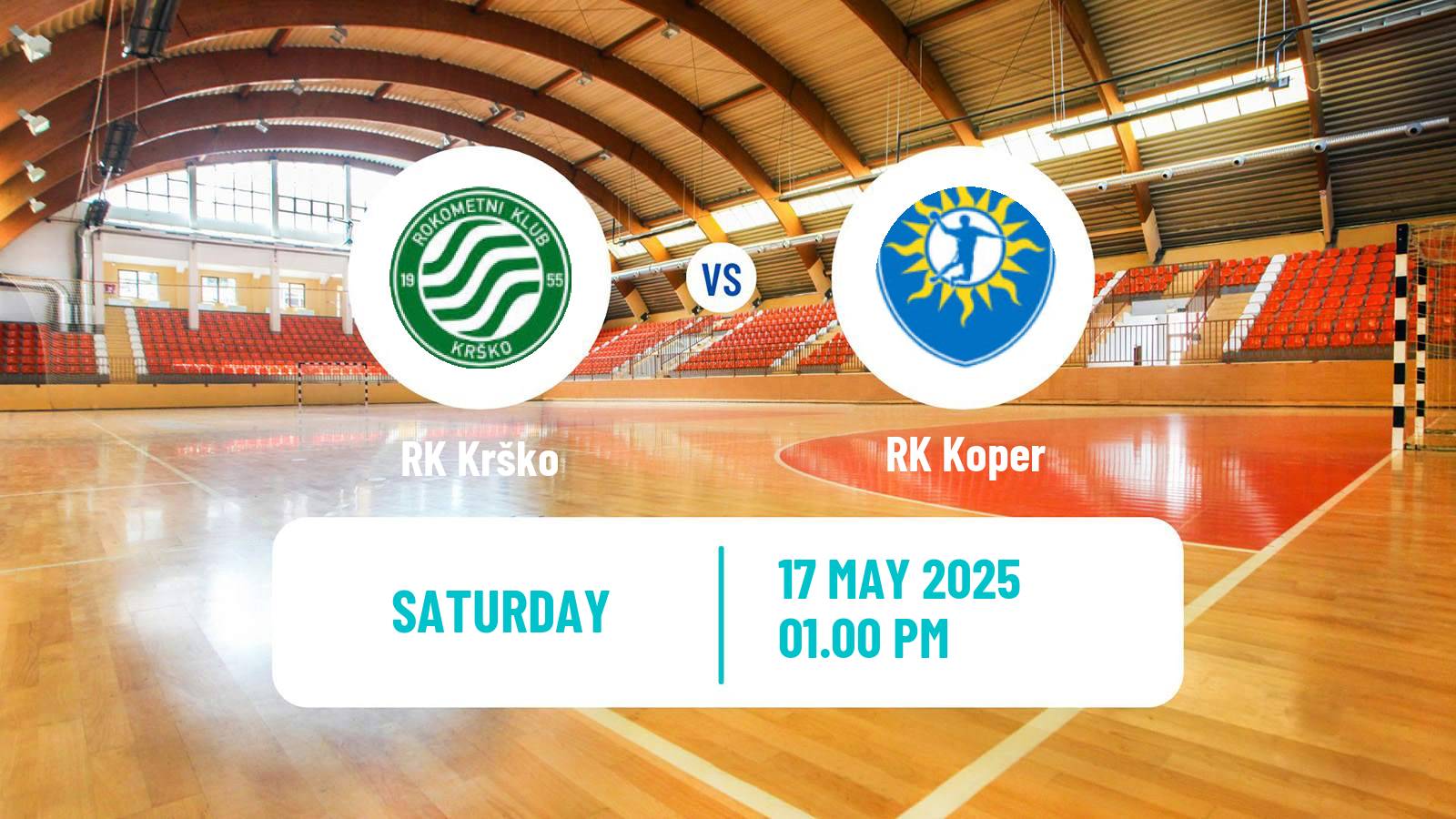Handball Slovenian 1 NLB Liga Handball Krško - RK Koper