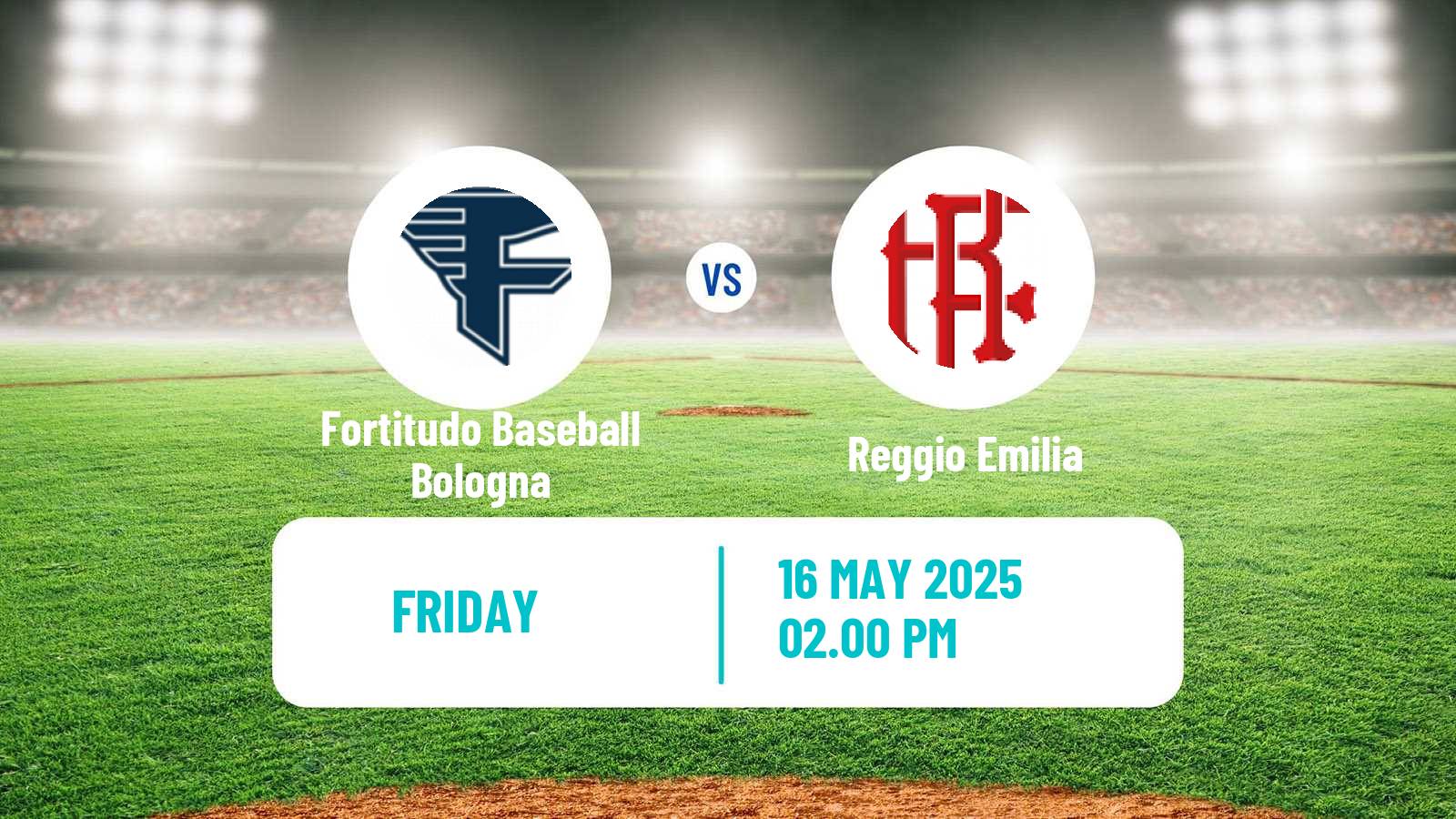 Baseball Italian Serie A1 Baseball Fortitudo Baseball Bologna - Reggio Emilia