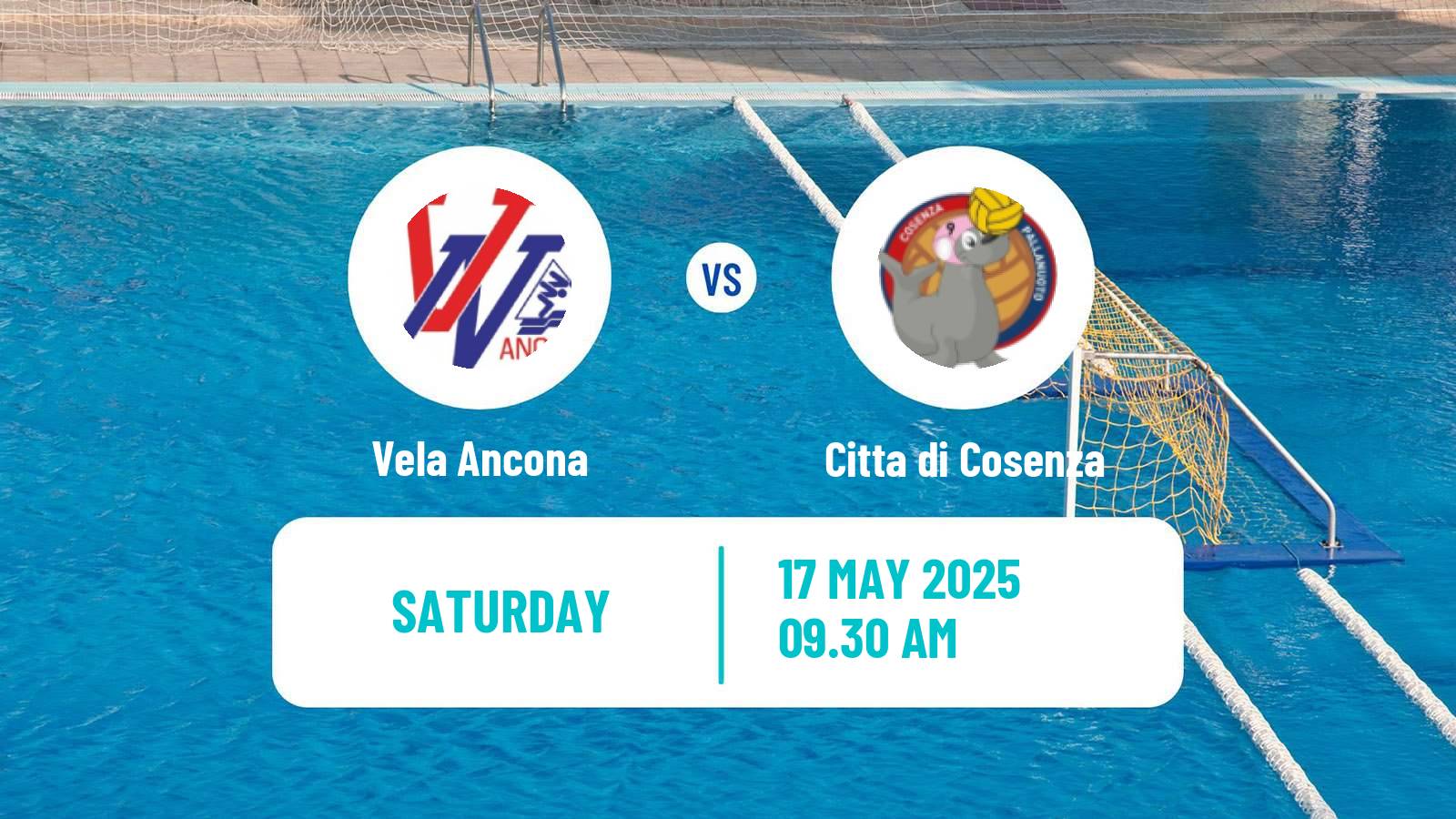 Water polo Italian A1 Water Polo Women Vela Ancona - Citta di Cosenza
