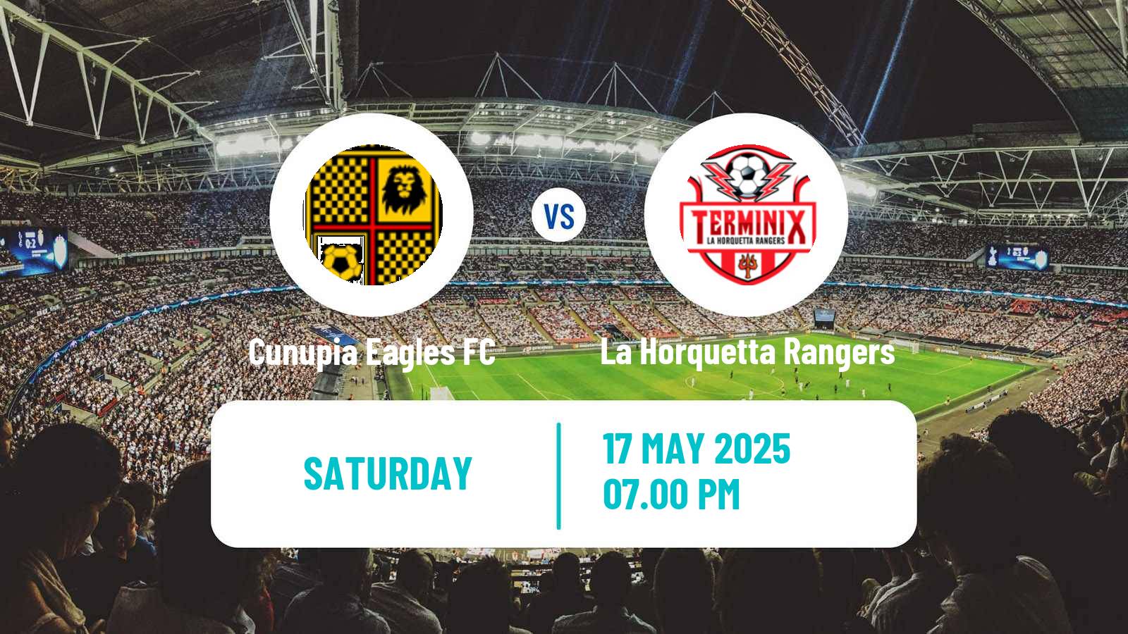 Soccer Trinidad and Tobago Premier League Cunupia Eagles FC - La Horquetta Rangers
