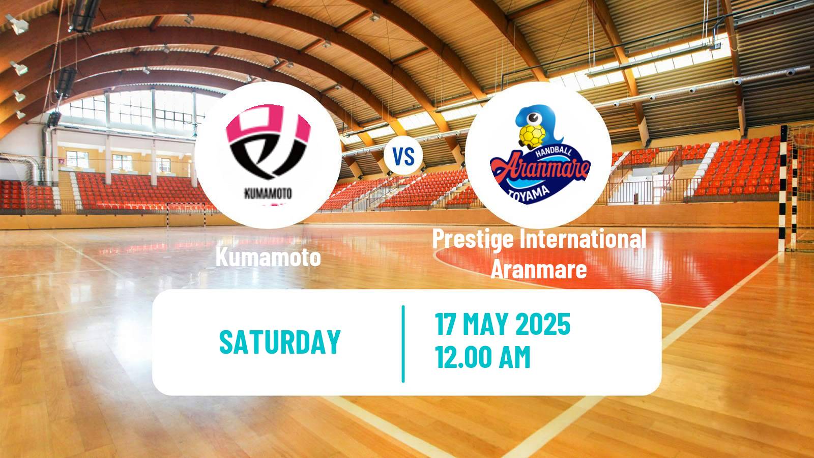 Handball Japan JHL Handball Women Kumamoto - Prestige International Aranmare
