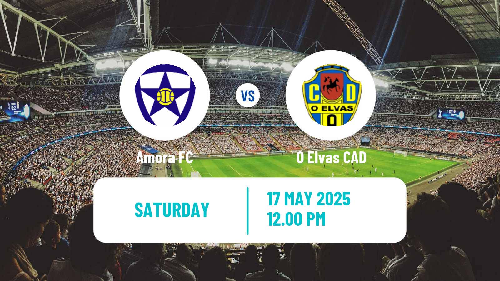 Soccer Campeonato de Portugal - Group A  Amora - Elvas
