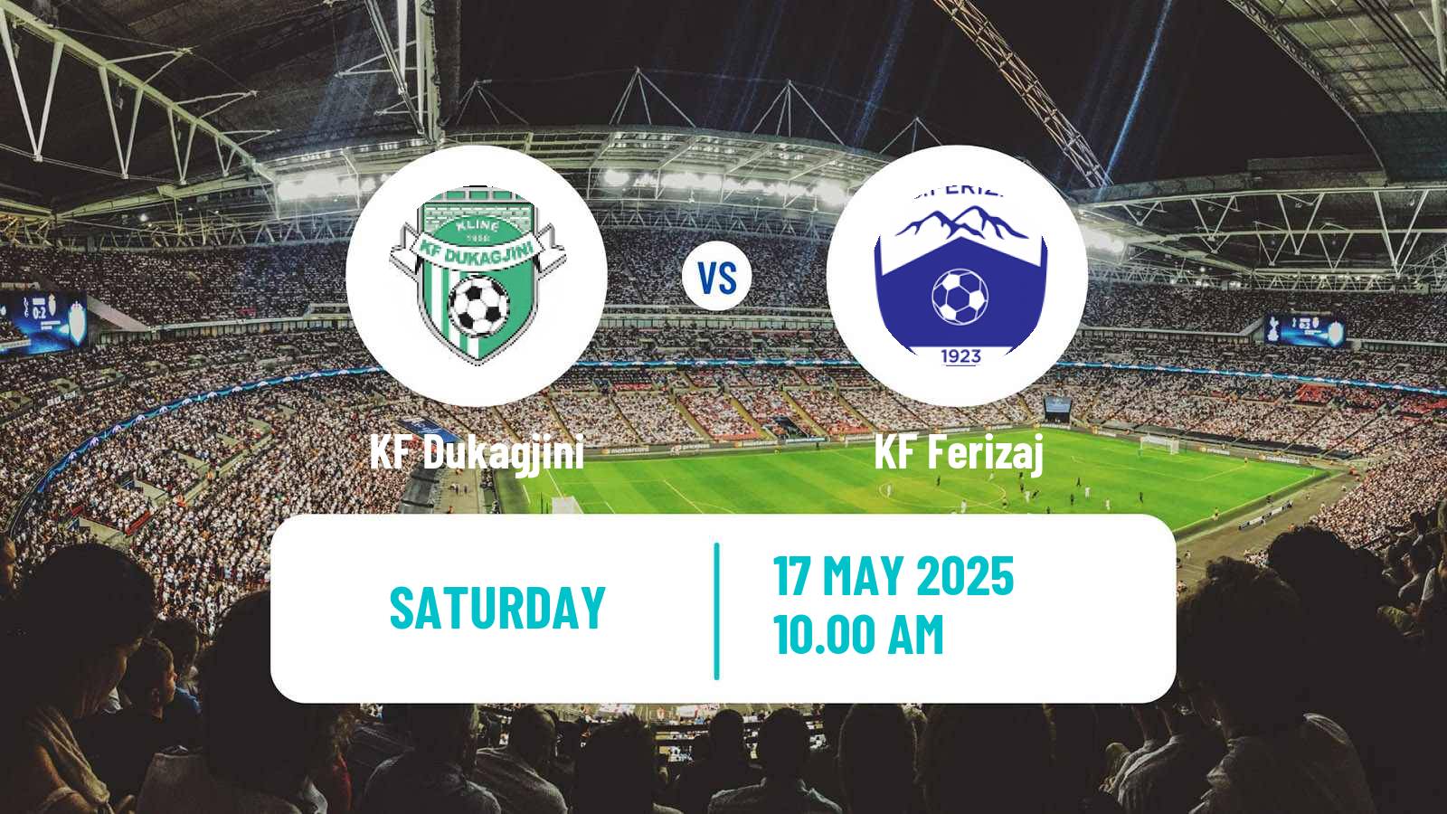 Soccer Kosovo Superliga Dukagjini - Ferizaj