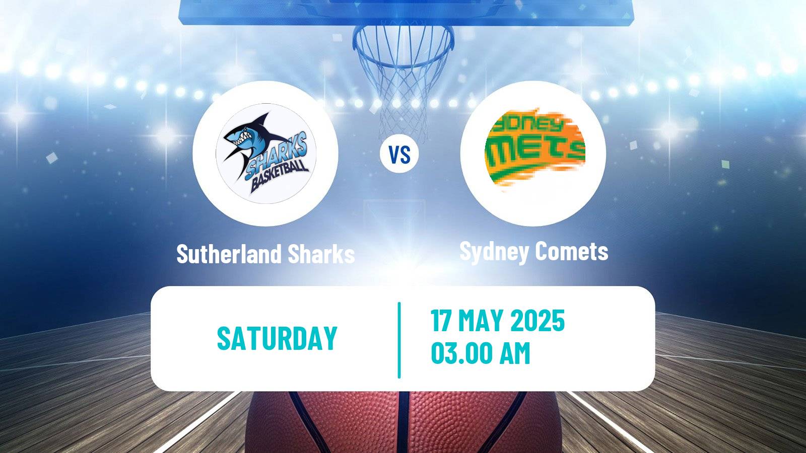 Basketball Australian NBL1 East Women Sutherland Sharks - Sydney Comets