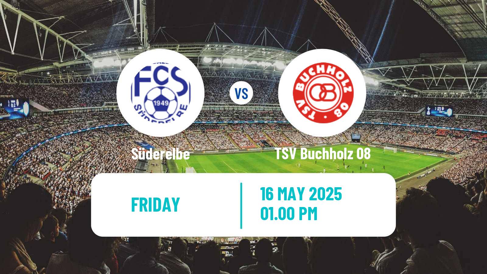 Soccer German Oberliga Hamburg Süderelbe - TSV Buchholz 08