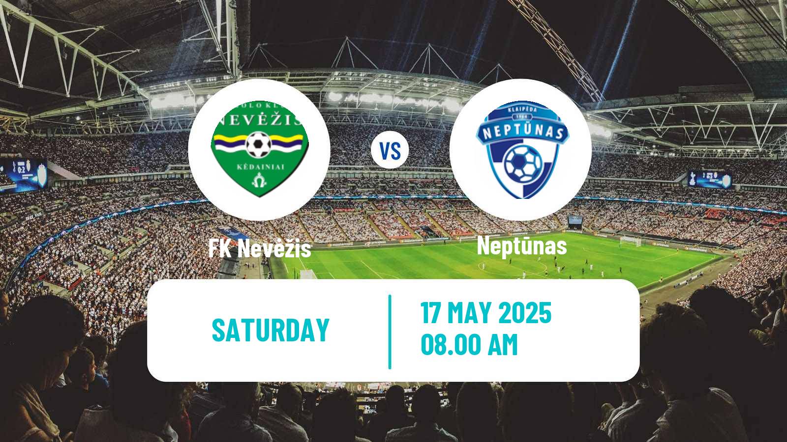 Soccer Lithuanian Division 2 Nevėžis - Neptūnas