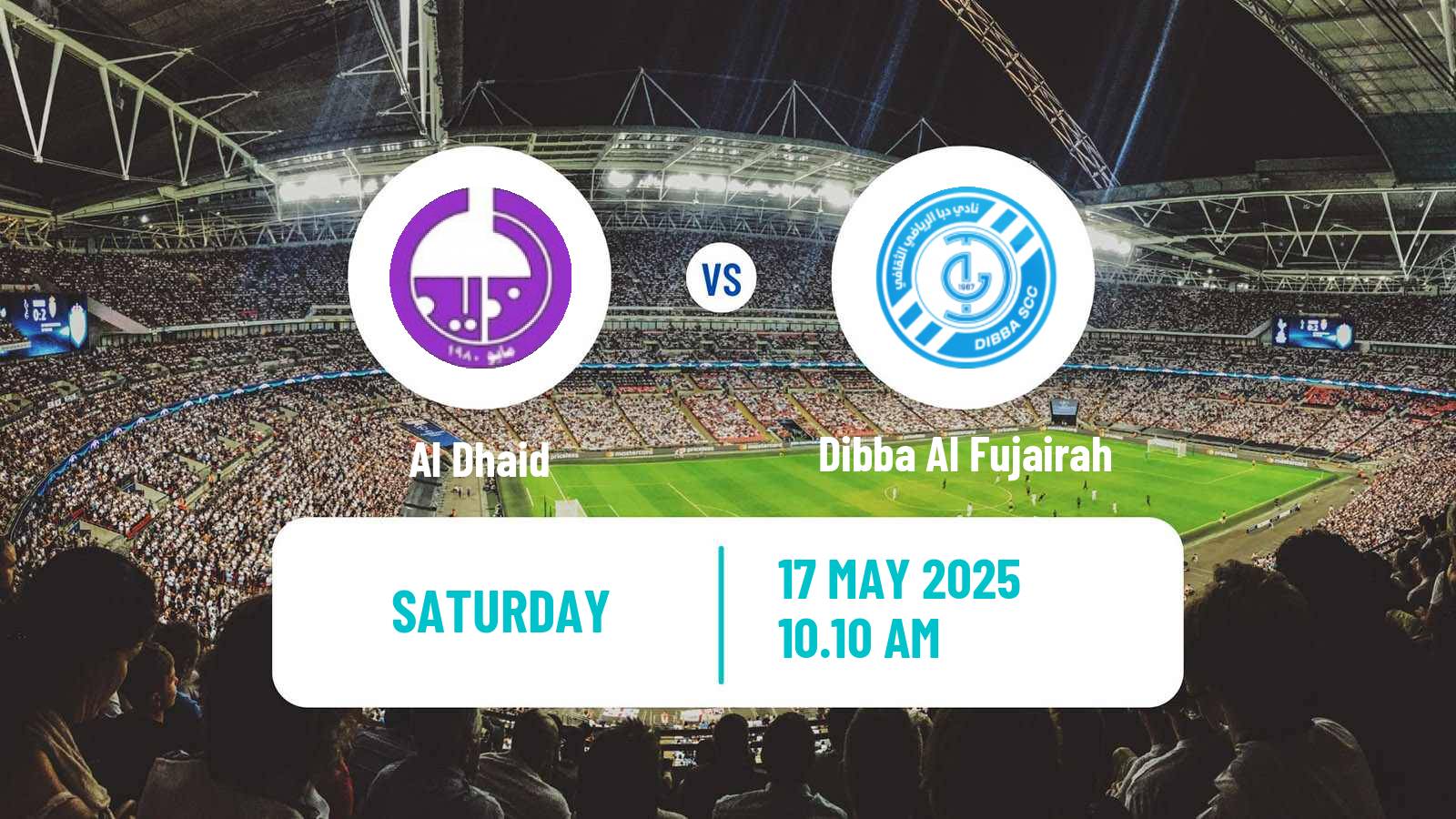 Soccer UAE Division 1 Al Dhaid - Dibba Al Fujairah