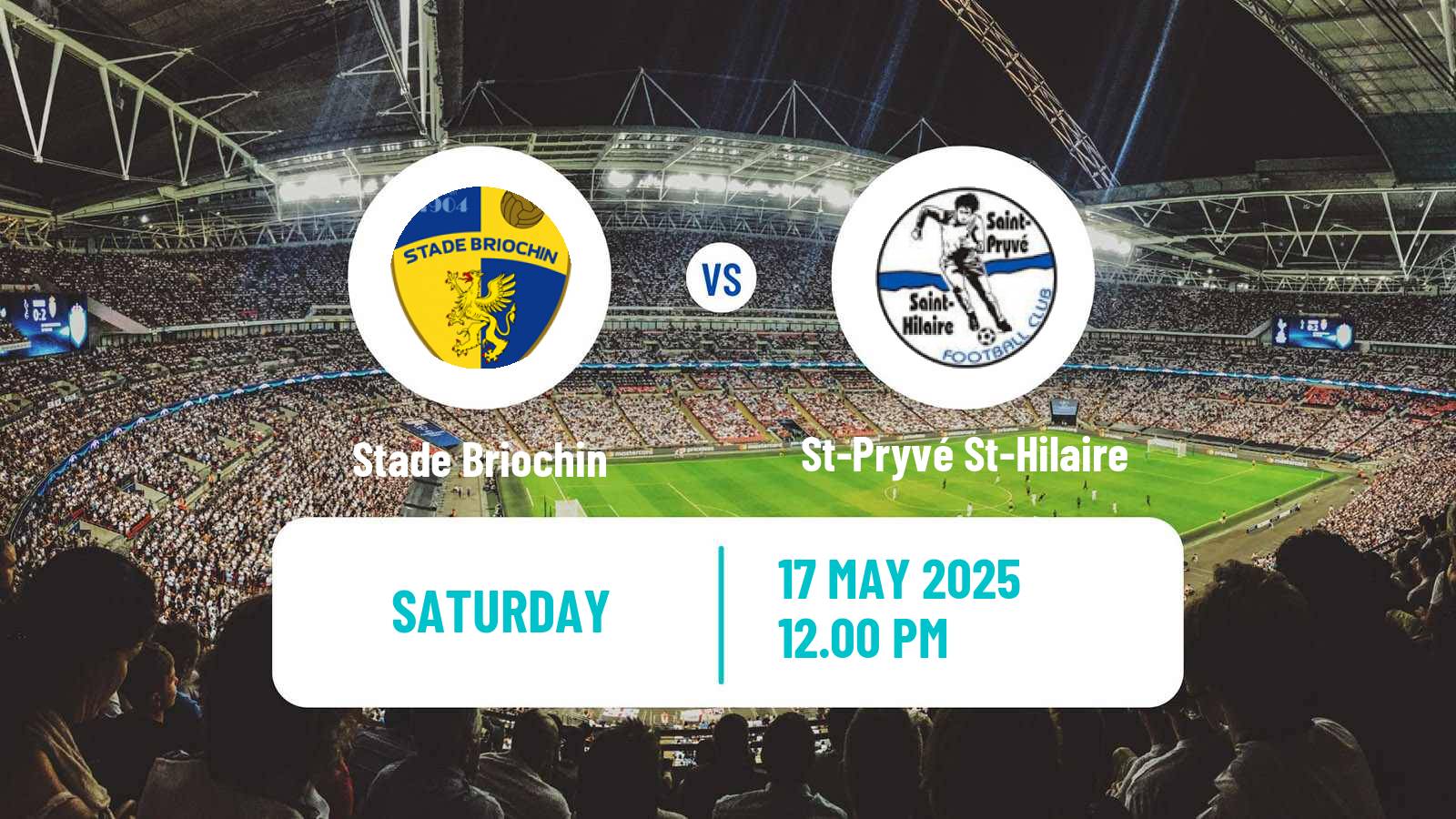 Soccer French National 2 - Group B Stade Briochin - St-Pryvé St-Hilaire