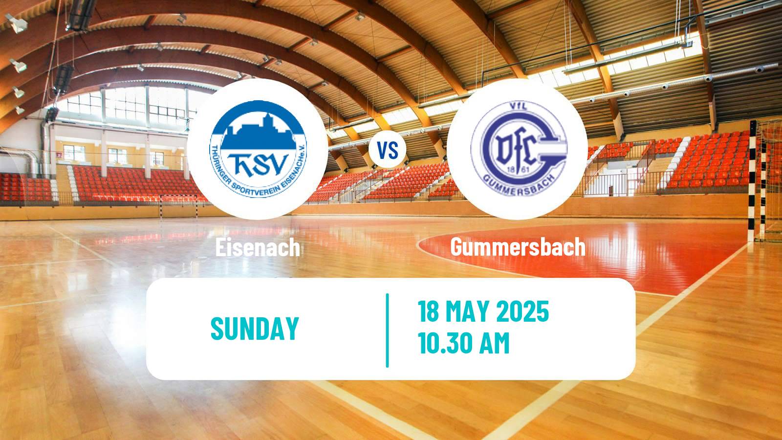 Handball German Bundesliga Handball Eisenach - Gummersbach