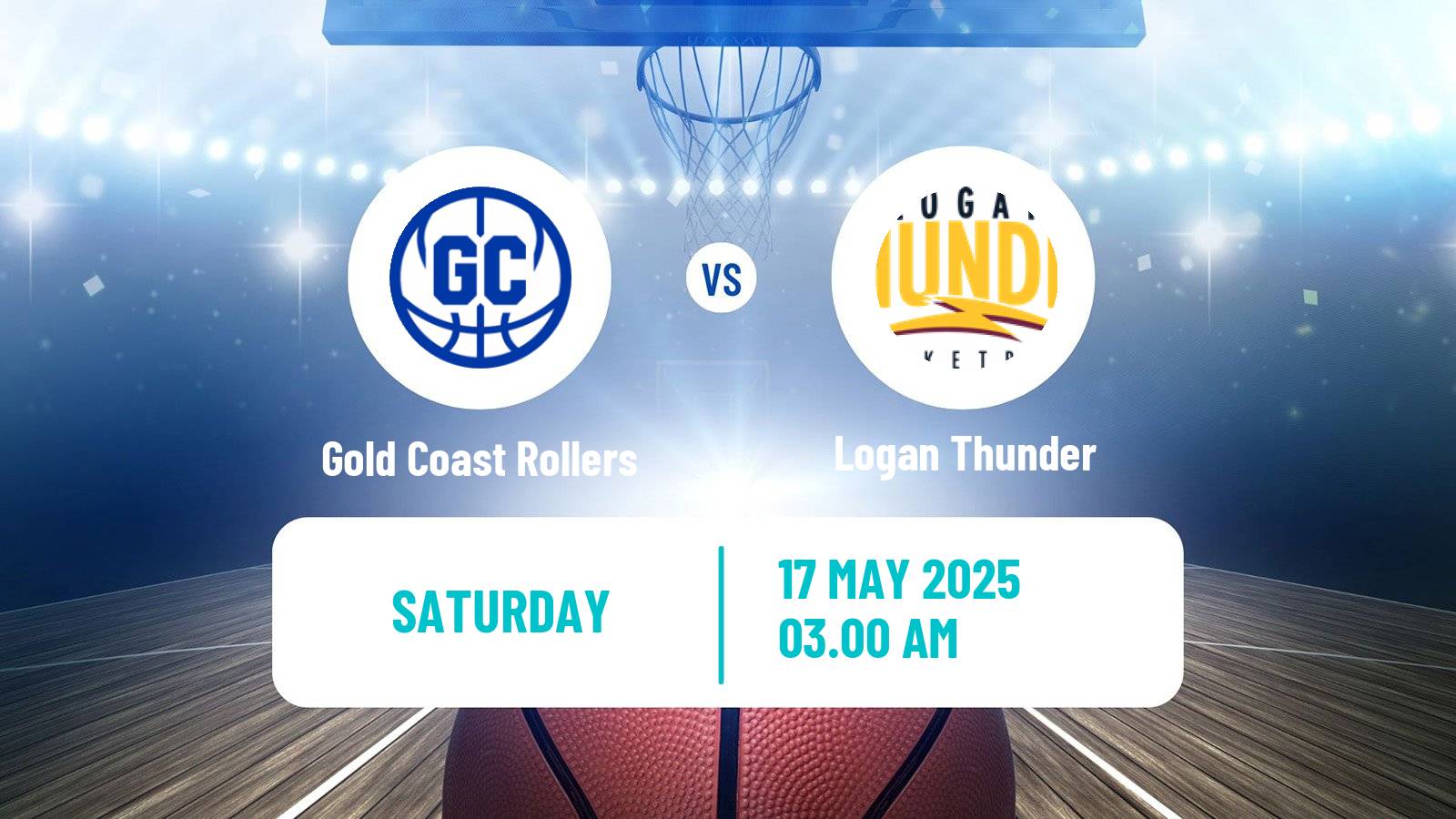 Basketball Australian NBL1 North Women Gold Coast Rollers - Logan Thunder