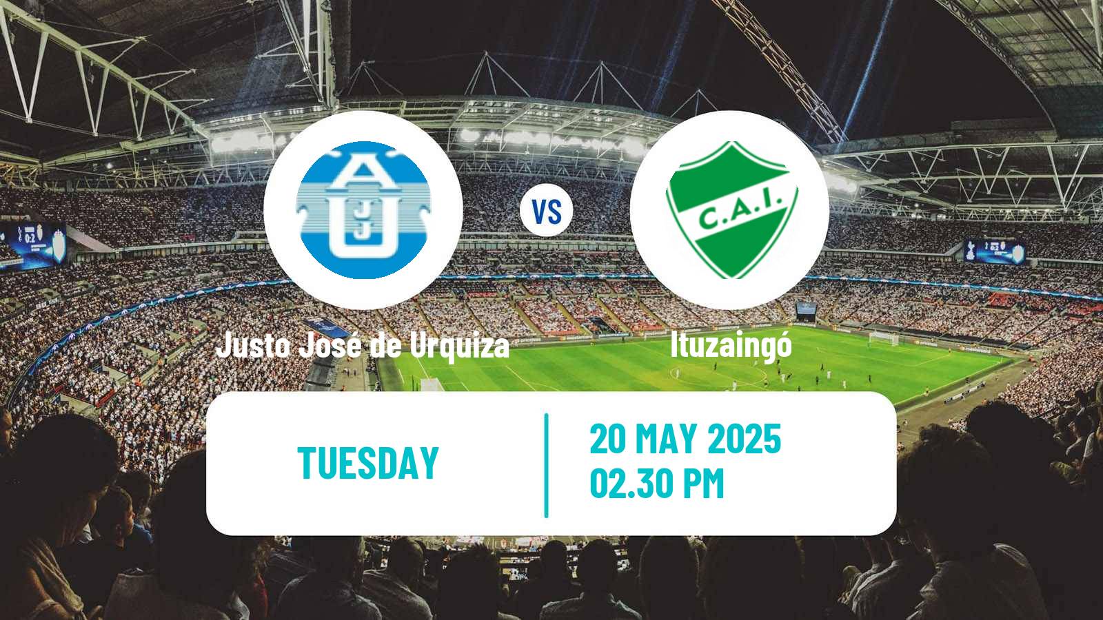 Soccer Argentinian Primera C Justo José de Urquiza - Ituzaingó