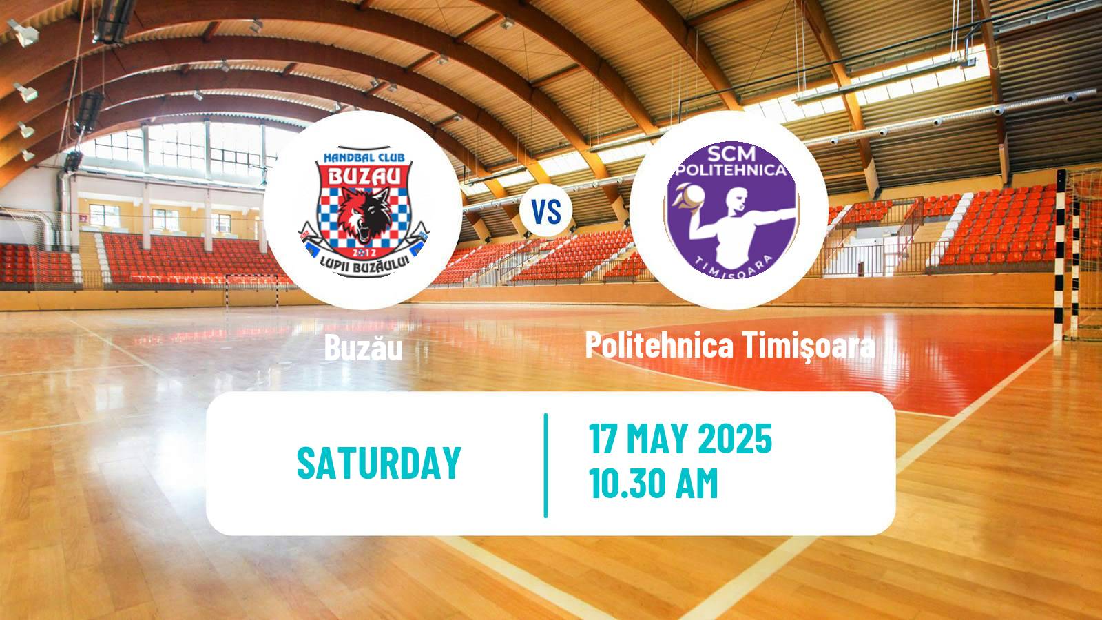 Handball Romanian Liga Nationala Handball Buzău - Politehnica Timişoara