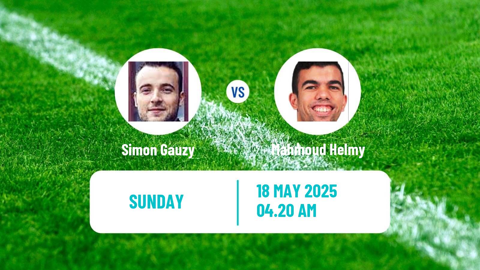 Table tennis World Championships Men Simon Gauzy - Mahmoud Helmy