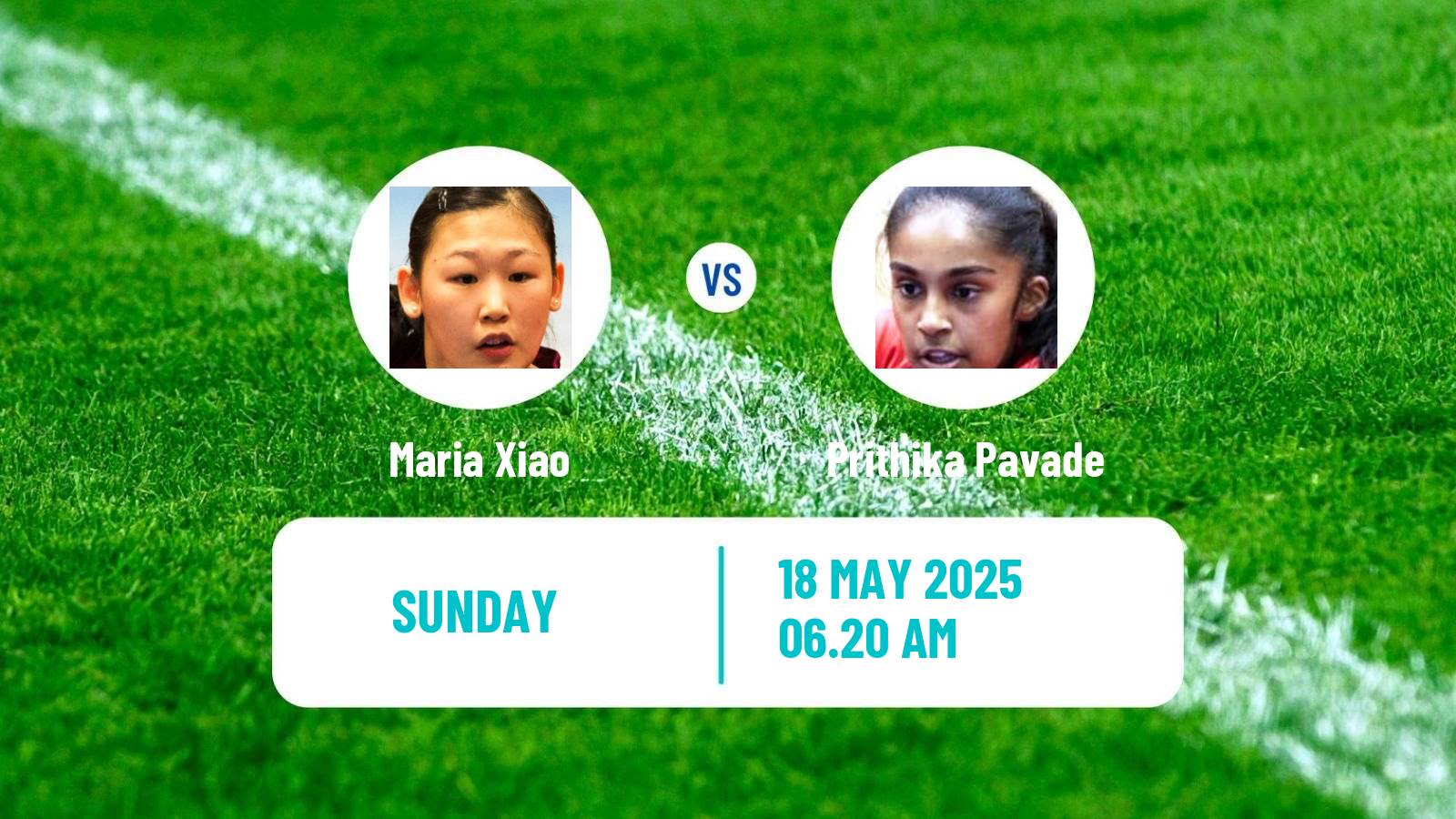Table tennis World Championships Women Maria Xiao - Prithika Pavade