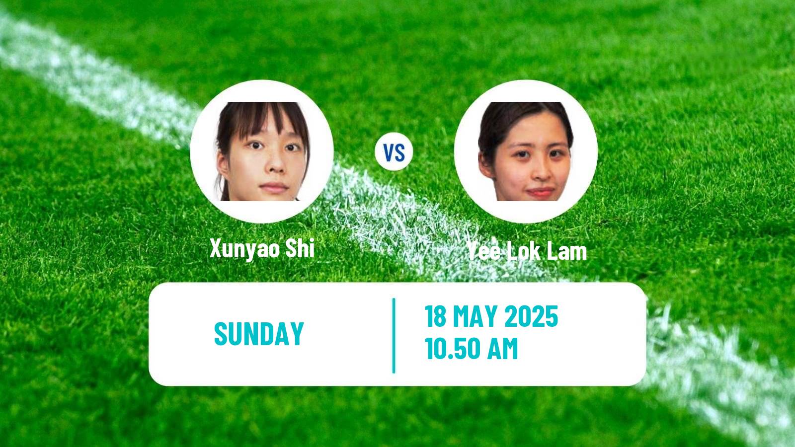 Table tennis World Championships Women Xunyao Shi - Yee Lok Lam