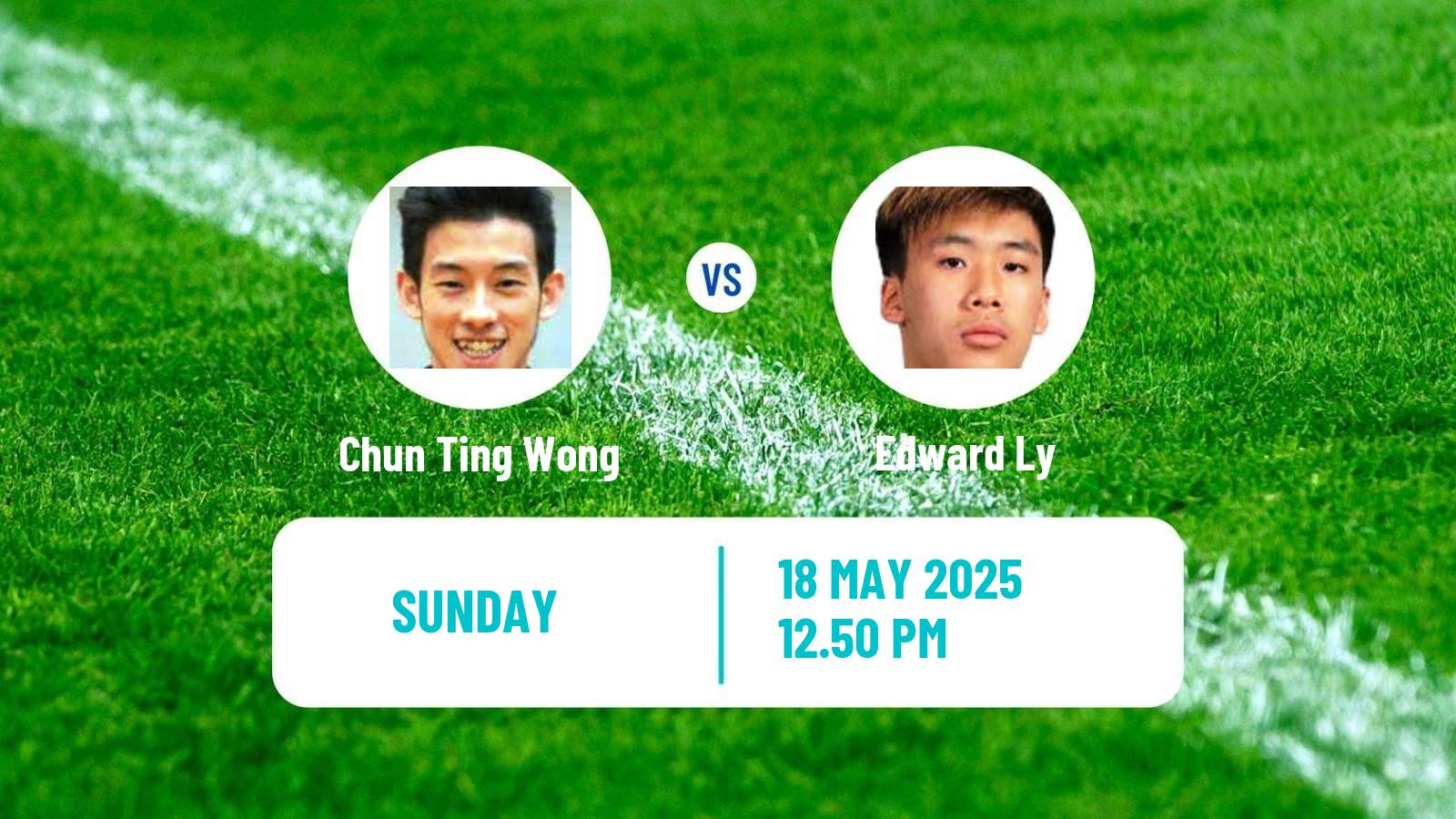 Table tennis World Championships Men Chun Ting Wong - Edward Ly