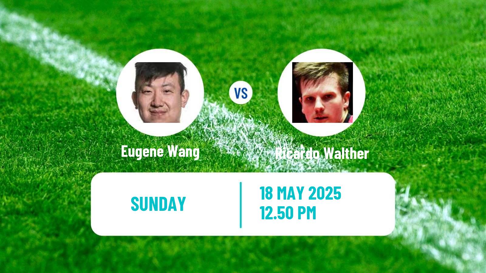 Table tennis World Championships Men Eugene Wang - Ricardo Walther