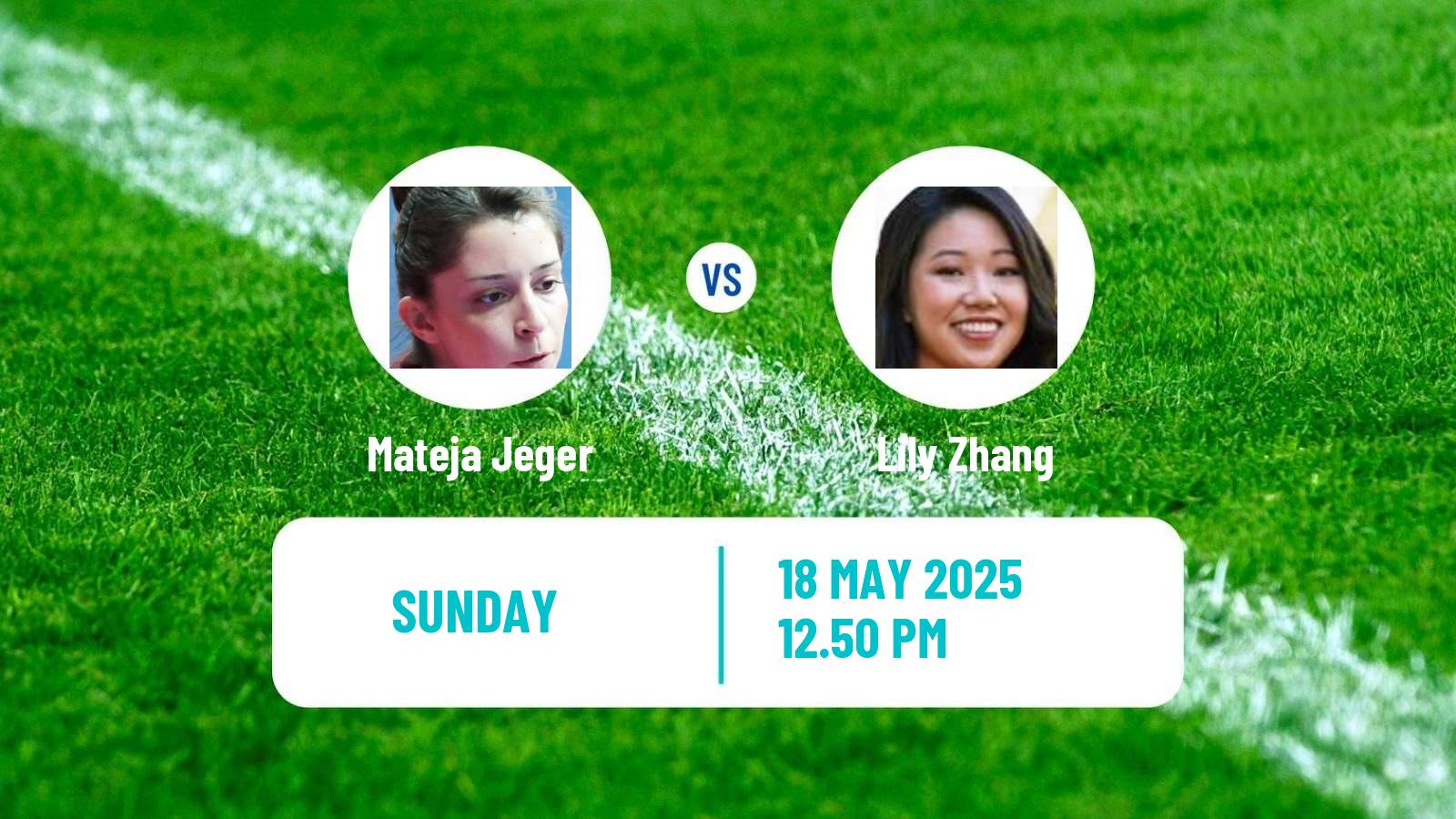 Table tennis World Championships Women Mateja Jeger - Lily Zhang