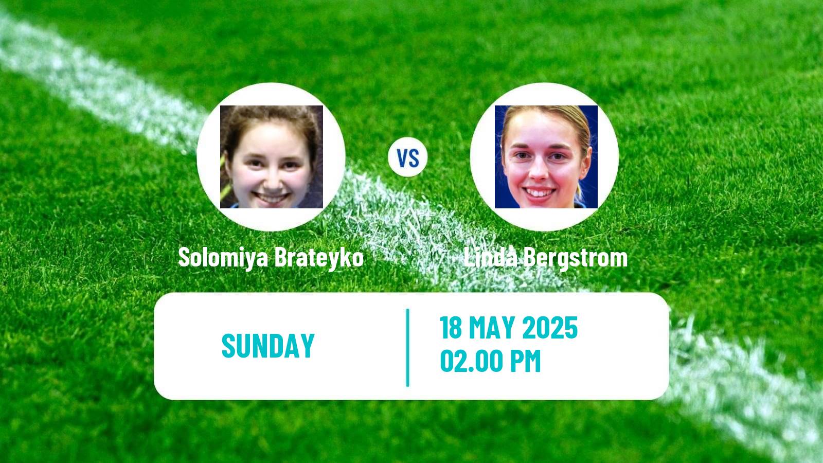 Table tennis World Championships Women Solomiya Brateyko - Linda Bergstrom