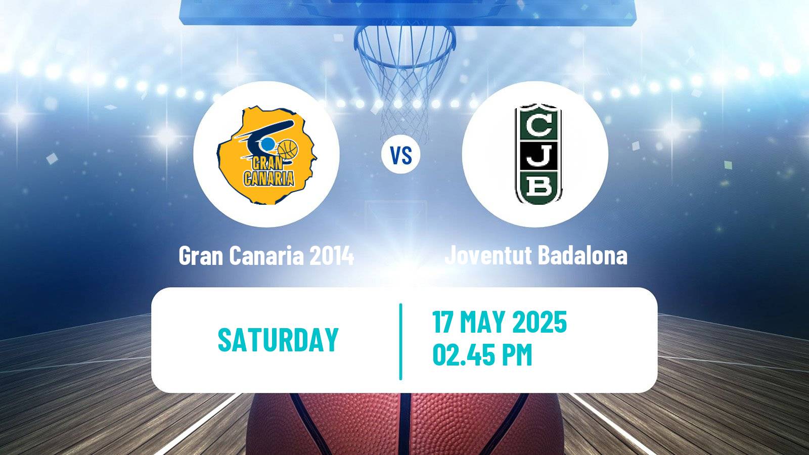 Basketball Spanish ACB League Gran Canaria 2014 - Joventut Badalona