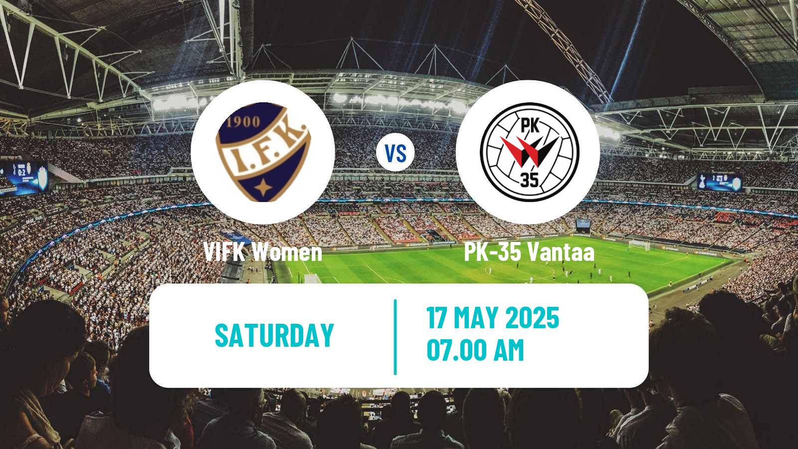 Soccer Finnish Kansallinen Liiga Women VIFK - PK-35 Vantaa