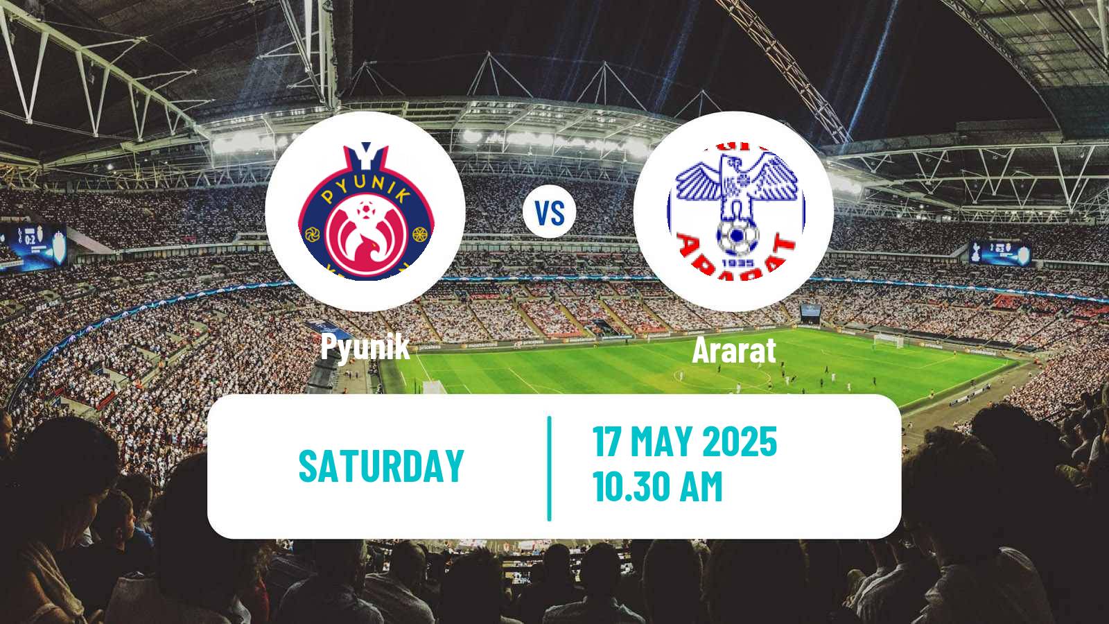 Soccer Armenian Premier League Pyunik - Ararat