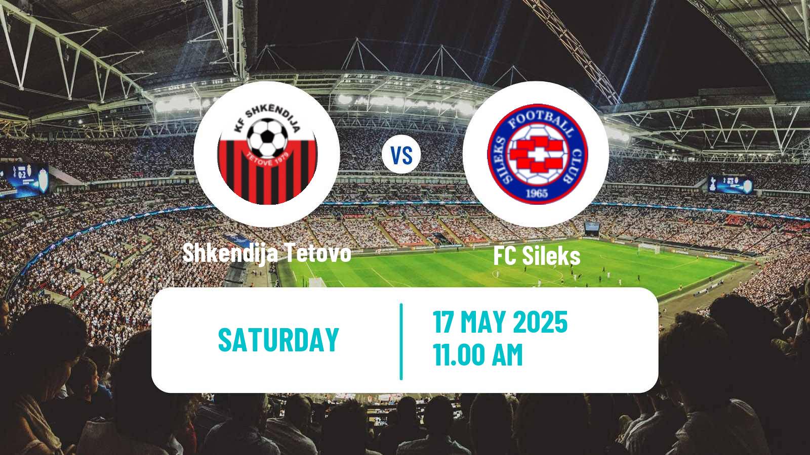 Soccer North Macedonian 1 MFL Shkendija Tetovo - Sileks