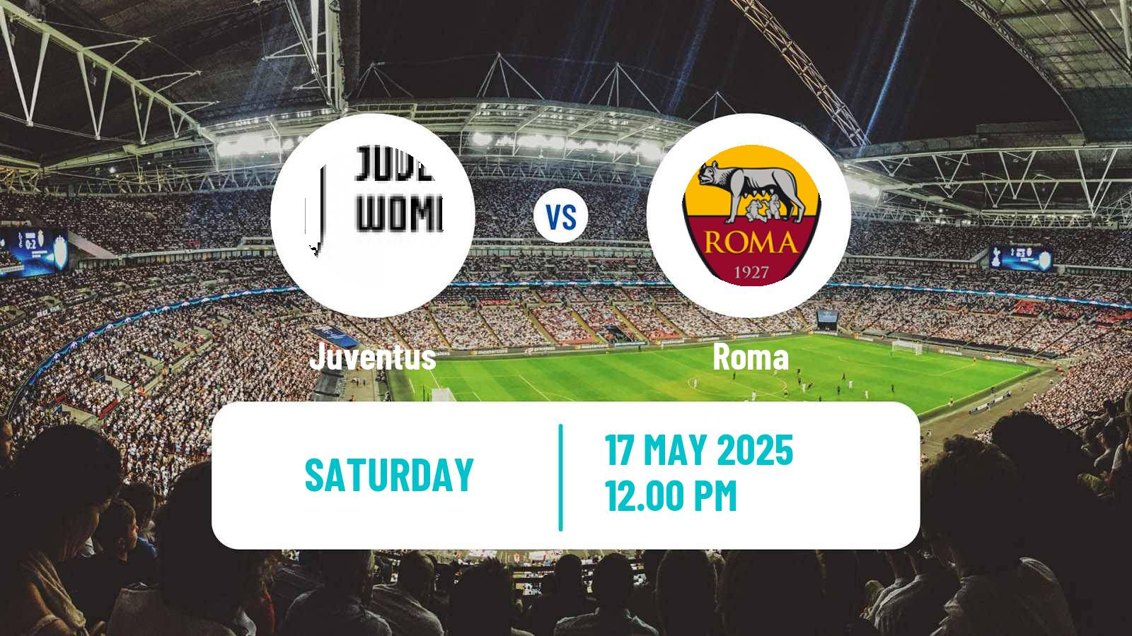 Soccer Coppa Italia Women Juventus - Roma