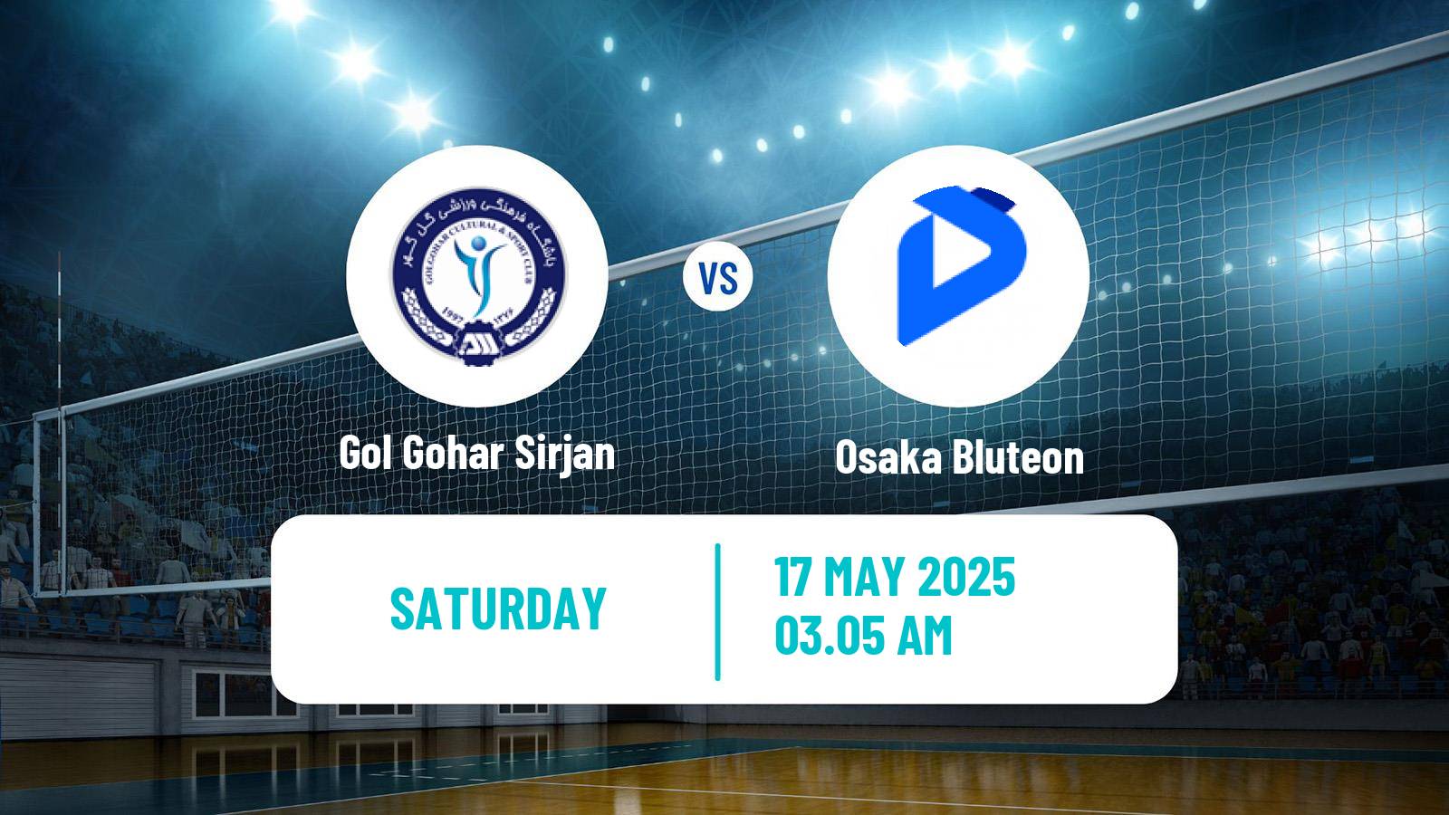 Volleyball Asian Club Championship Volleyball Gol Gohar Sirjan - Osaka Bluteon