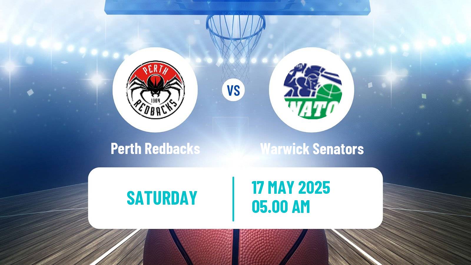 Basketball Australian NBL1 West Women Perth Redbacks - Warwick Senators