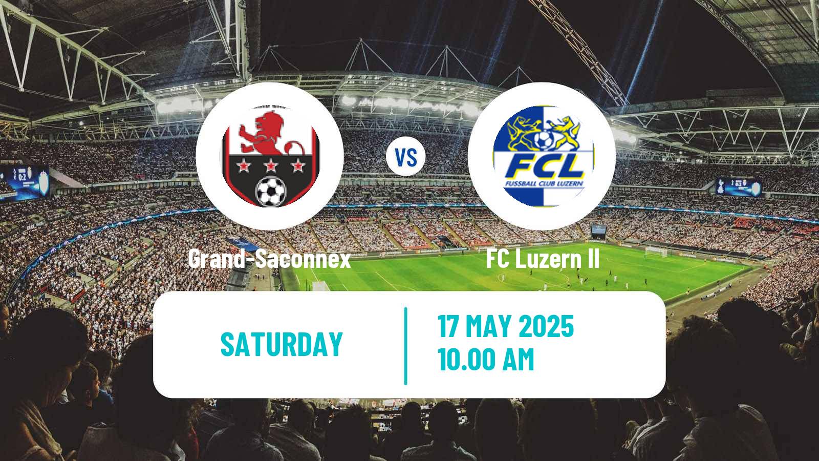 Soccer Swiss Promotion League Grand-Saconnex - Luzern II