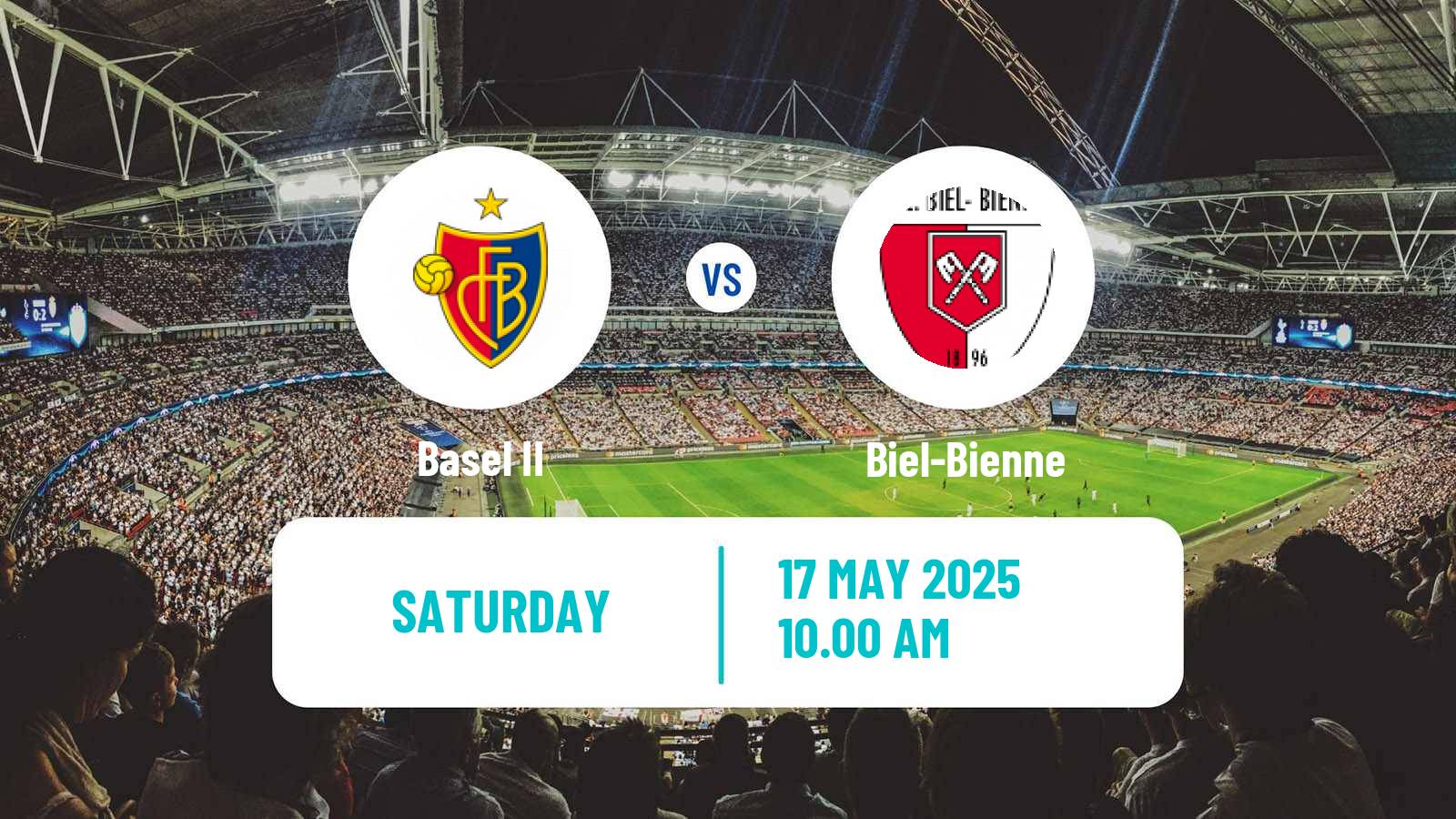 Soccer Swiss Promotion League Basel II - Biel-Bienne