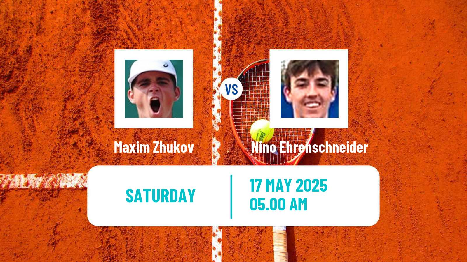 Tennis ITF M15 Monastir 19 Men Maxim Zhukov - Nino Ehrenschneider