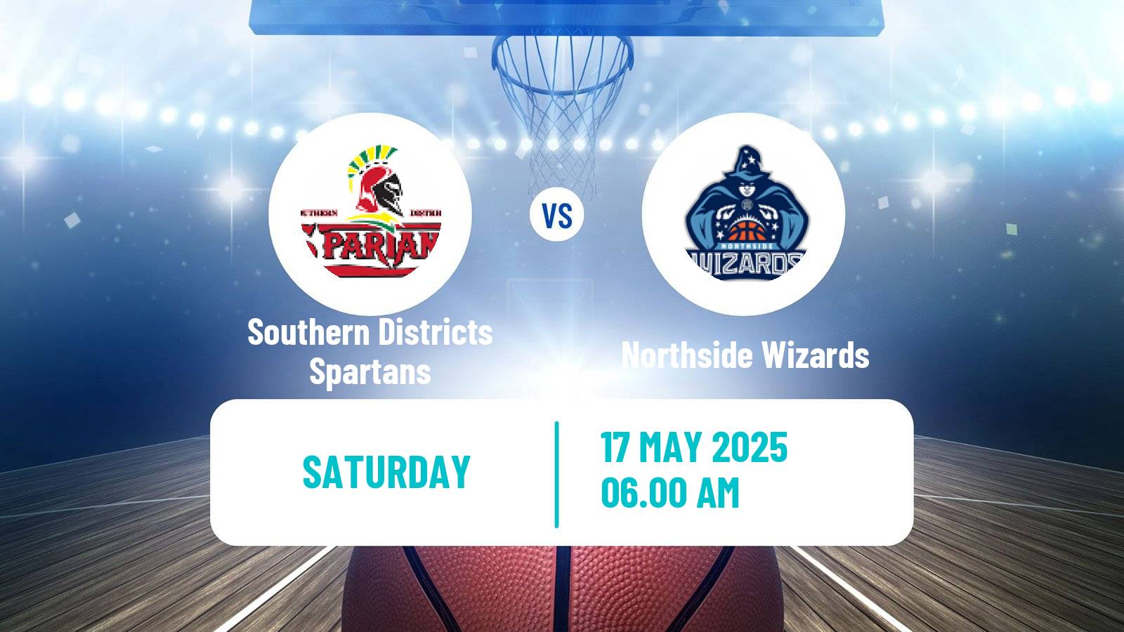 Basketball Australian NBL1 North Southern Districts Spartans - Northside Wizards