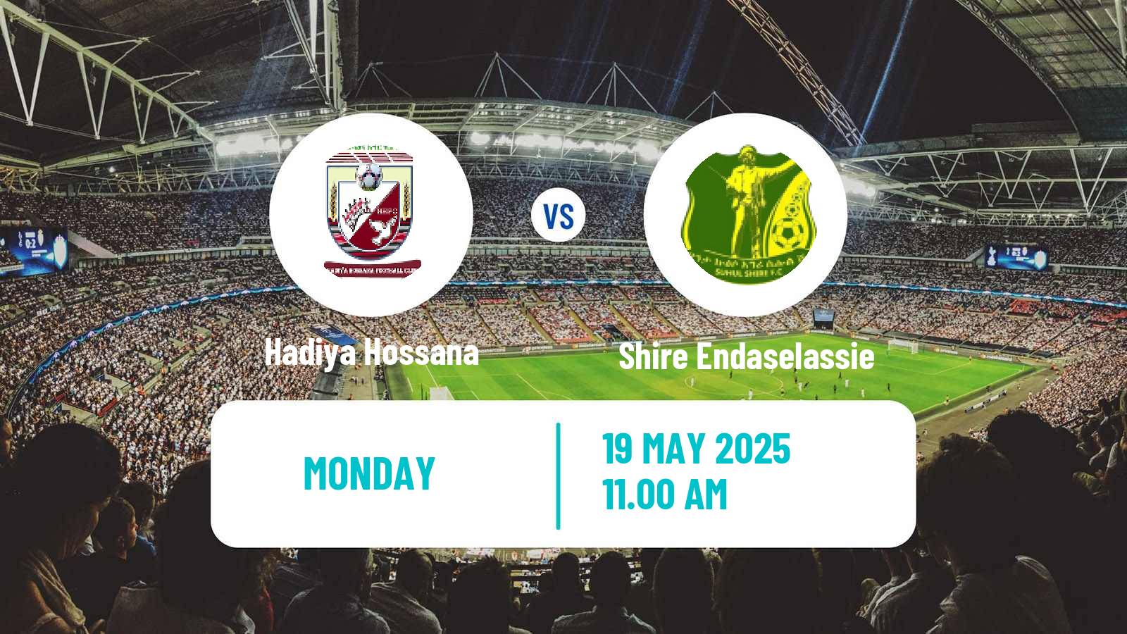 Soccer Ethiopian Premier League Hadiya Hossana - Shire Endaselassie