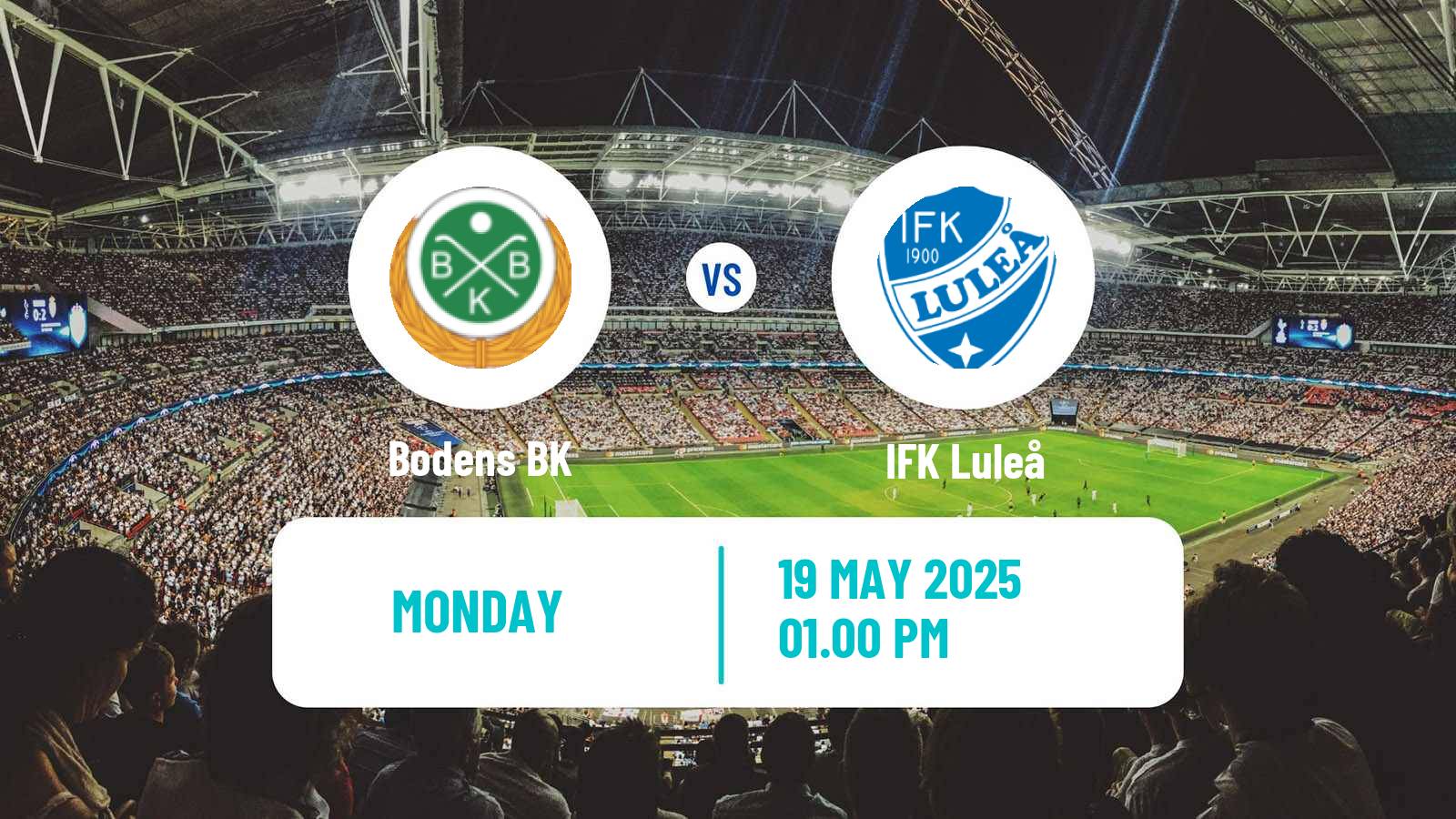 Soccer Swedish Division 2 - Norrland Boden - Luleå