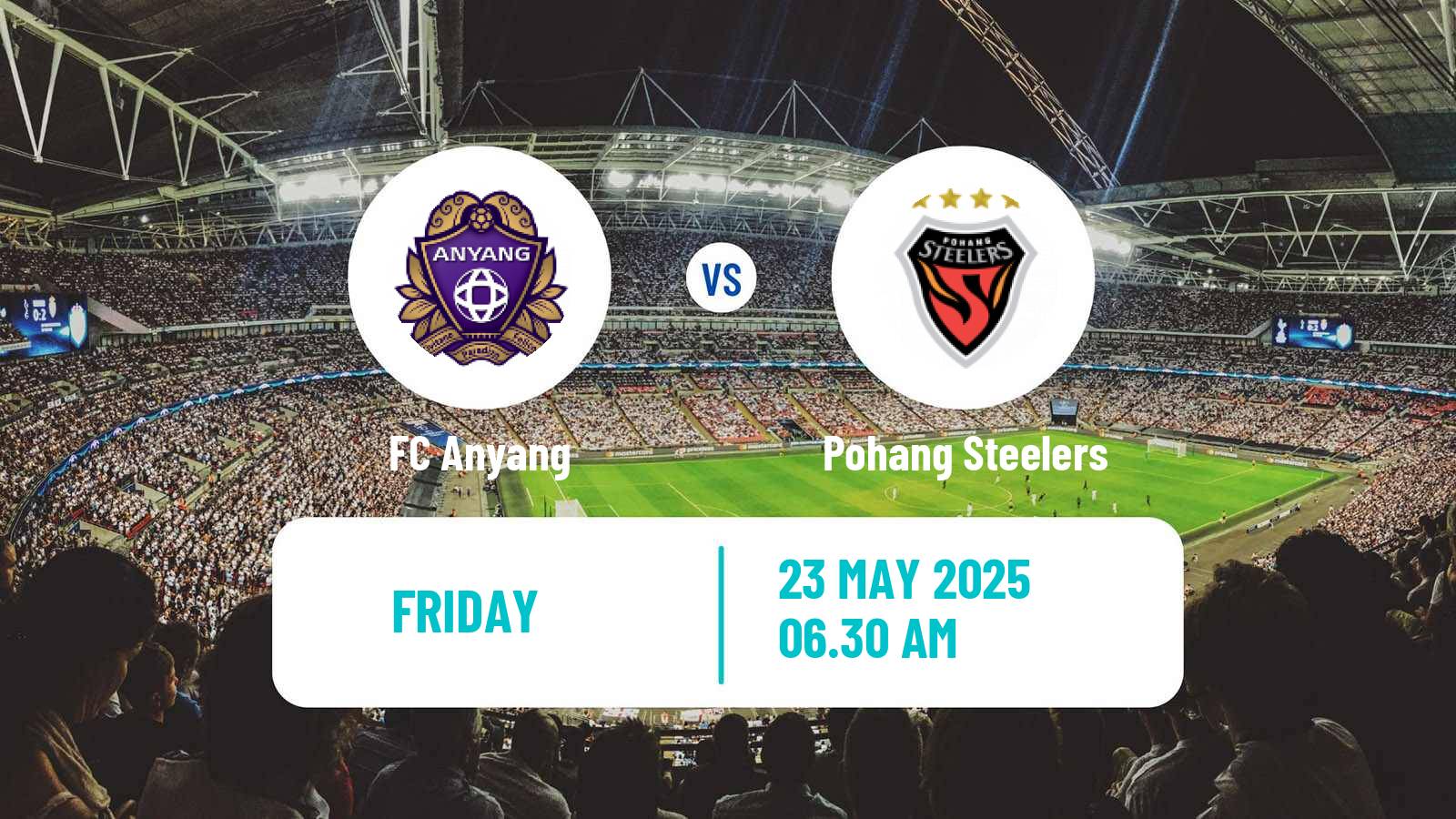 Soccer South Korean K-League 1 Anyang - Pohang Steelers