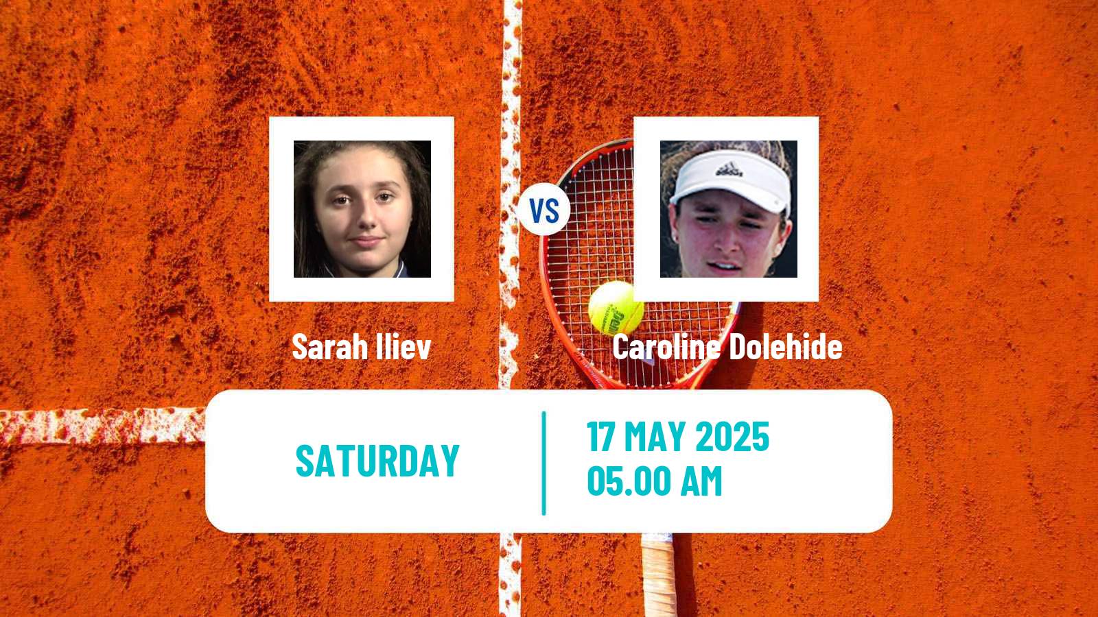 Tennis WTA Strasbourg Sarah Iliev - Caroline Dolehide